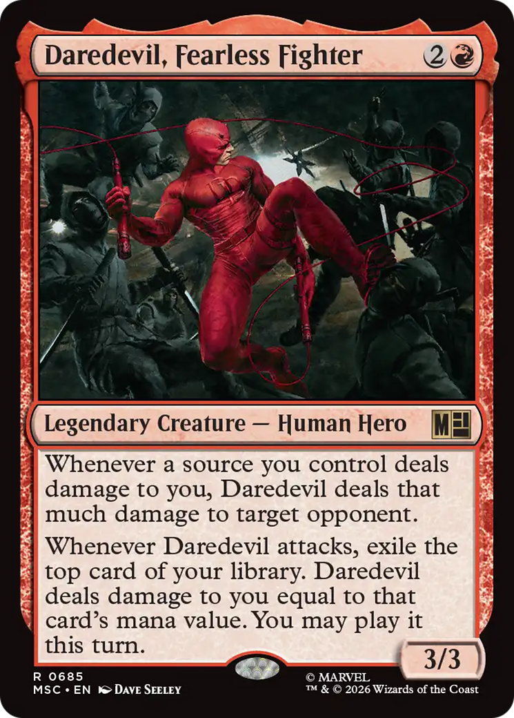 Daredevil, Fearless Fighter [Marvel Super Heroes Commander] | Game Master's Emporium (The New GME)