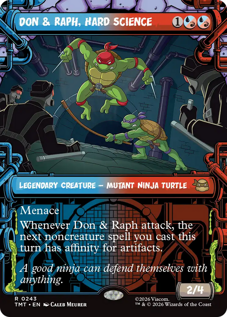 Don & Raph, Hard Science (Showcase) [Teenage Mutant Ninja Turtles] | Game Master's Emporium (The New GME)