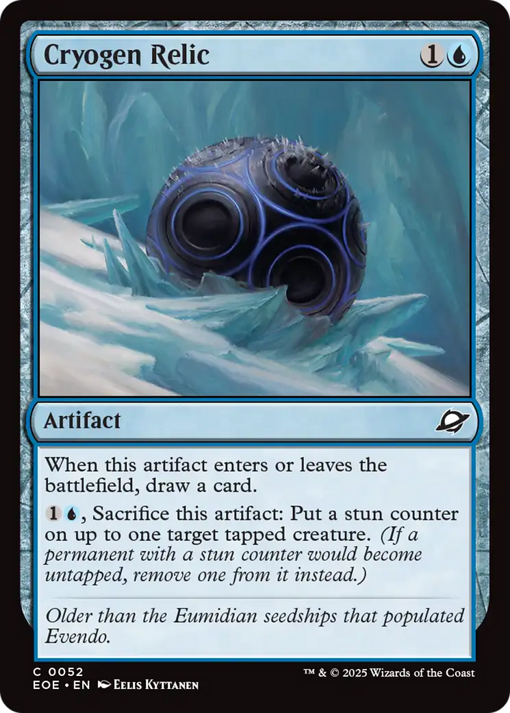 Cryogen Relic [Edge of Eternities] | Game Master's Emporium (The New GME)