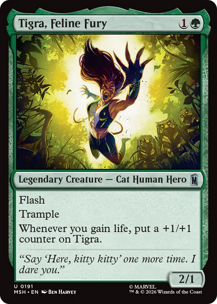 Tigra, Feline Fury [Marvel Super Heroes] | Game Master's Emporium (The New GME)
