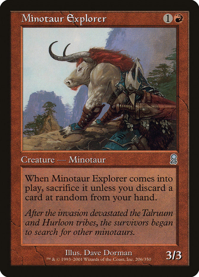 Minotaur Explorer [Odyssey] | Game Master's Emporium (The New GME)