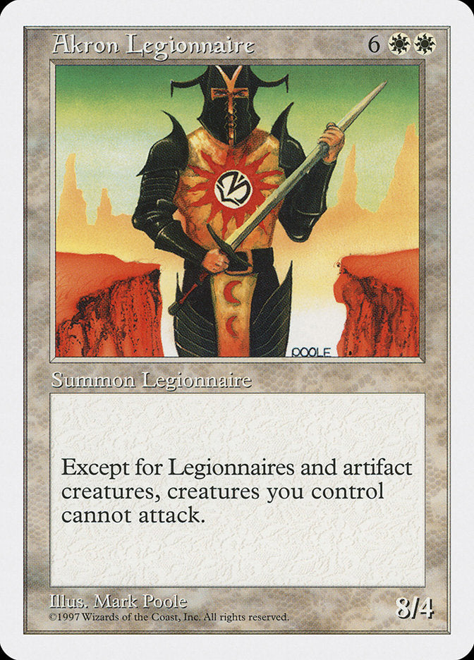 Akron Legionnaire [Fifth Edition] | Game Master's Emporium (The New GME)