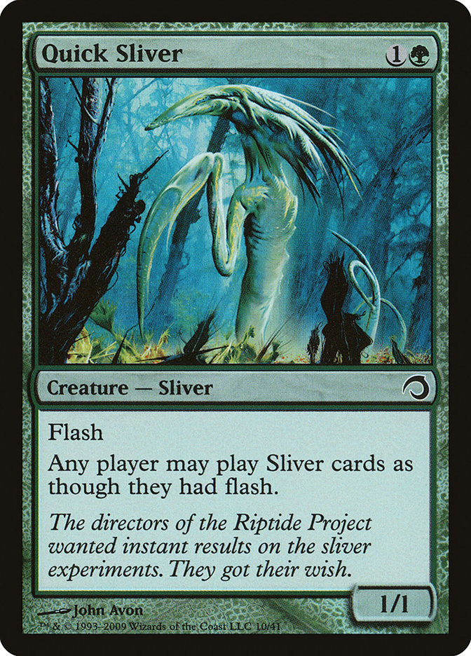 Quick Sliver [Premium Deck Series: Slivers] | Game Master's Emporium (The New GME)