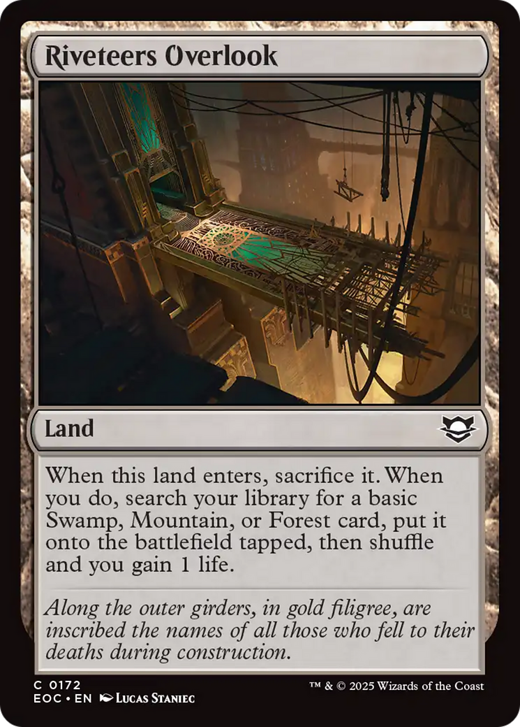 Riveteers Overlook [Edge of Eternities Commander] | Game Master's Emporium (The New GME)