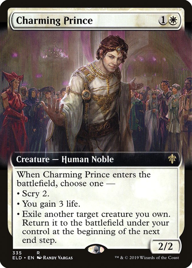 Charming Prince (Extended Art) [Throne of Eldraine] | Game Master's Emporium (The New GME)