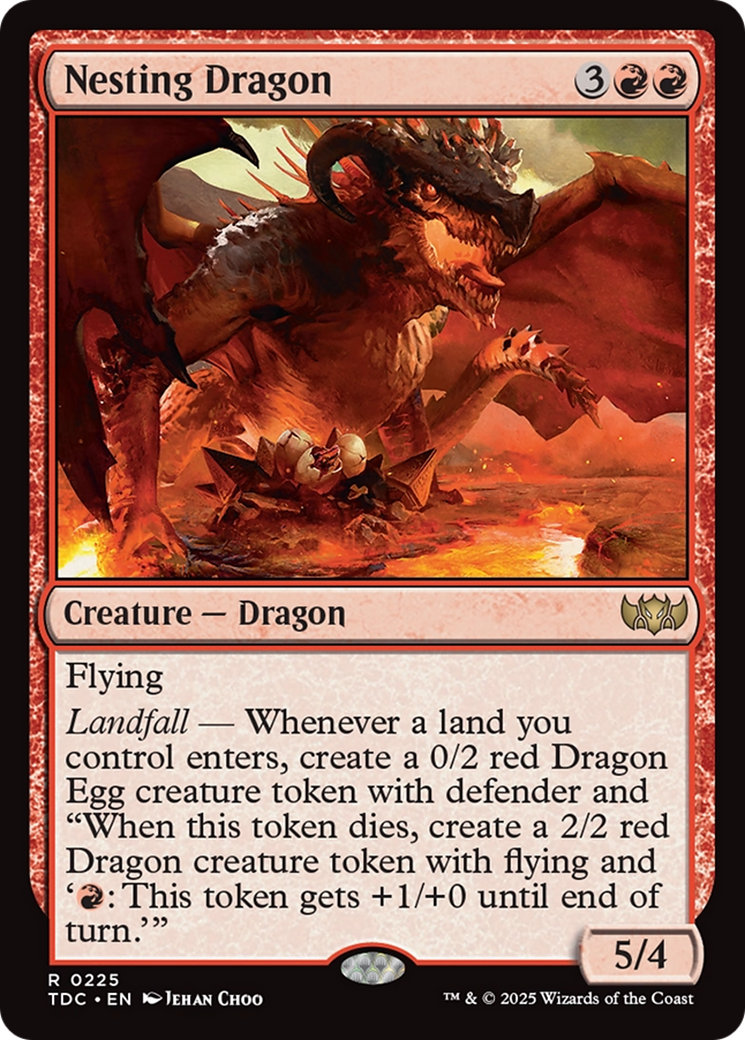 Nesting Dragon [Tarkir: Dragonstorm Commander] | Game Master's Emporium (The New GME)