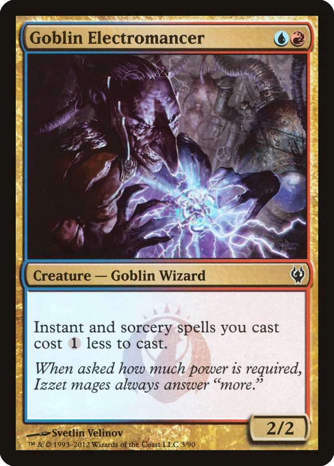 Goblin Electromancer [Duel Decks: Izzet vs. Golgari] | Game Master's Emporium (The New GME)