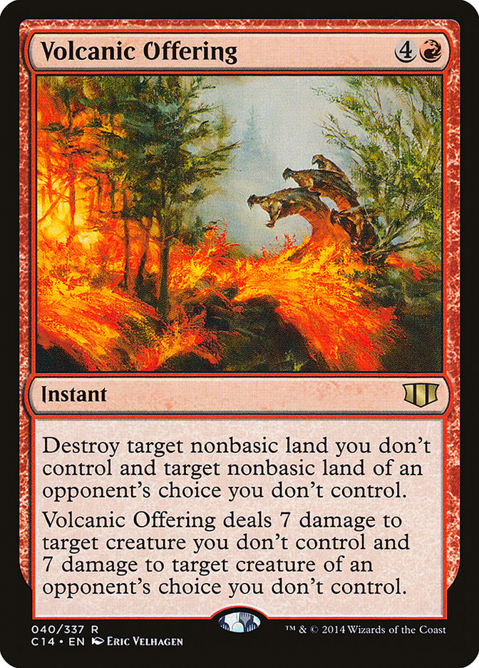 Volcanic Offering [Commander 2014] | Game Master's Emporium (The New GME)