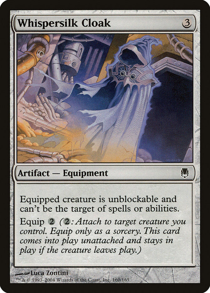 Whispersilk Cloak [Darksteel] | Game Master's Emporium (The New GME)