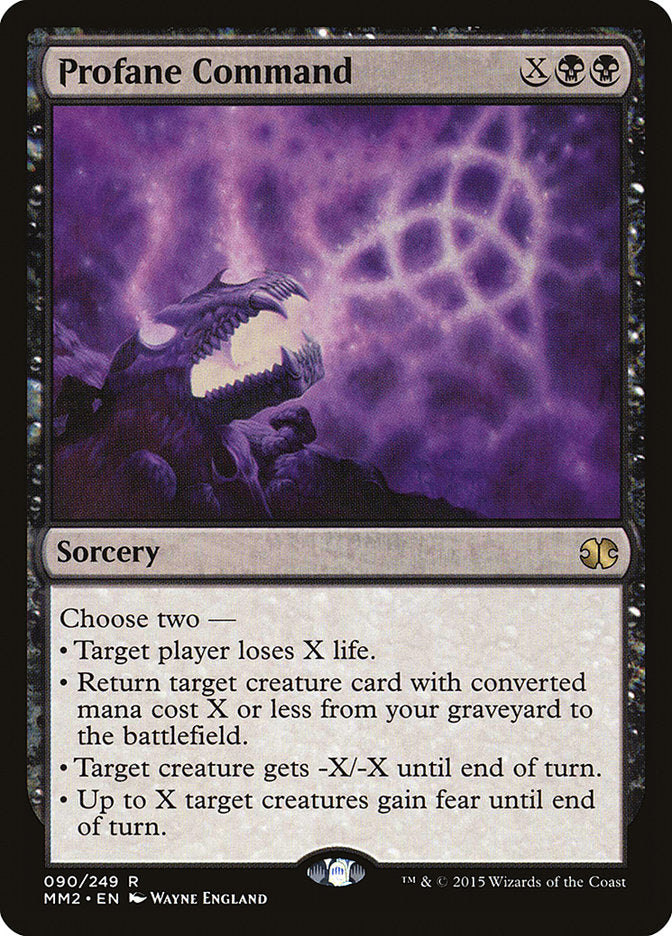Profane Command [Modern Masters 2015] | Game Master's Emporium (The New GME)