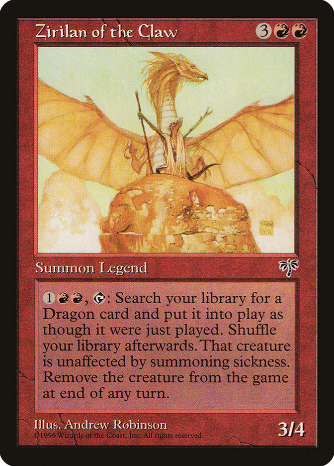 Zirilan of the Claw [Mirage] | Game Master's Emporium (The New GME)
