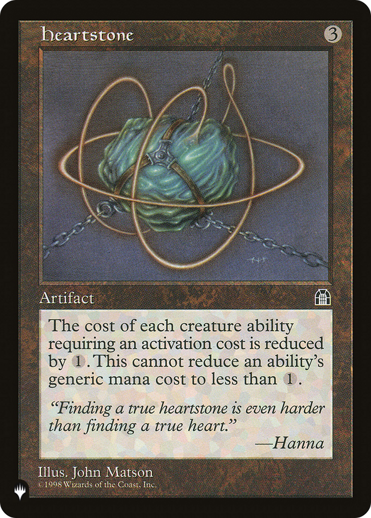 Heartstone [The List] | Game Master's Emporium (The New GME)