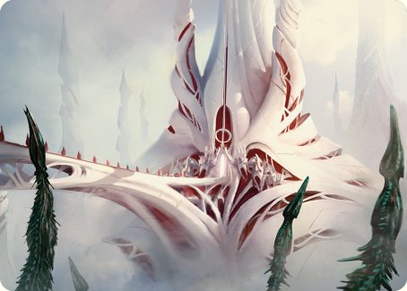 The Fair Basilica Art Card [Phyrexia: All Will Be One Art Series] | Game Master's Emporium (The New GME)