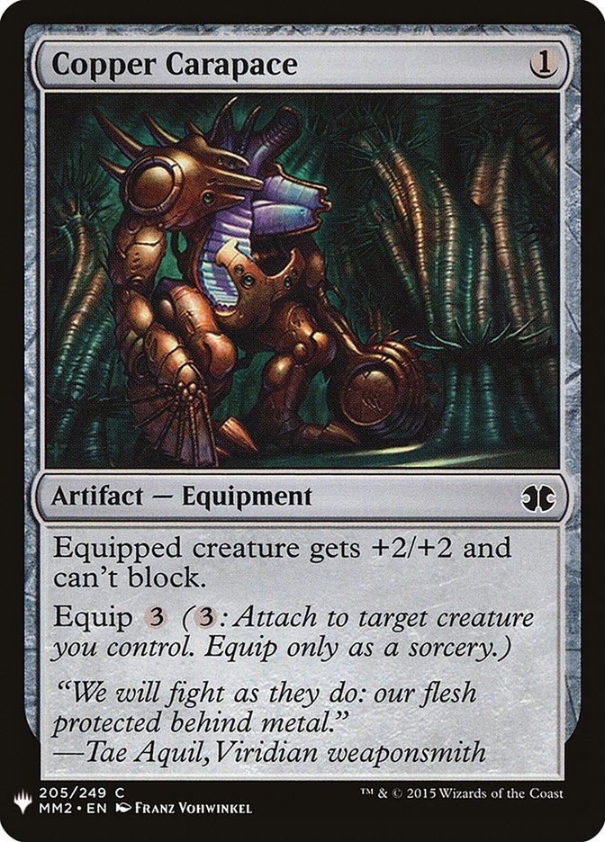 Copper Carapace [Mystery Booster] | Game Master's Emporium (The New GME)