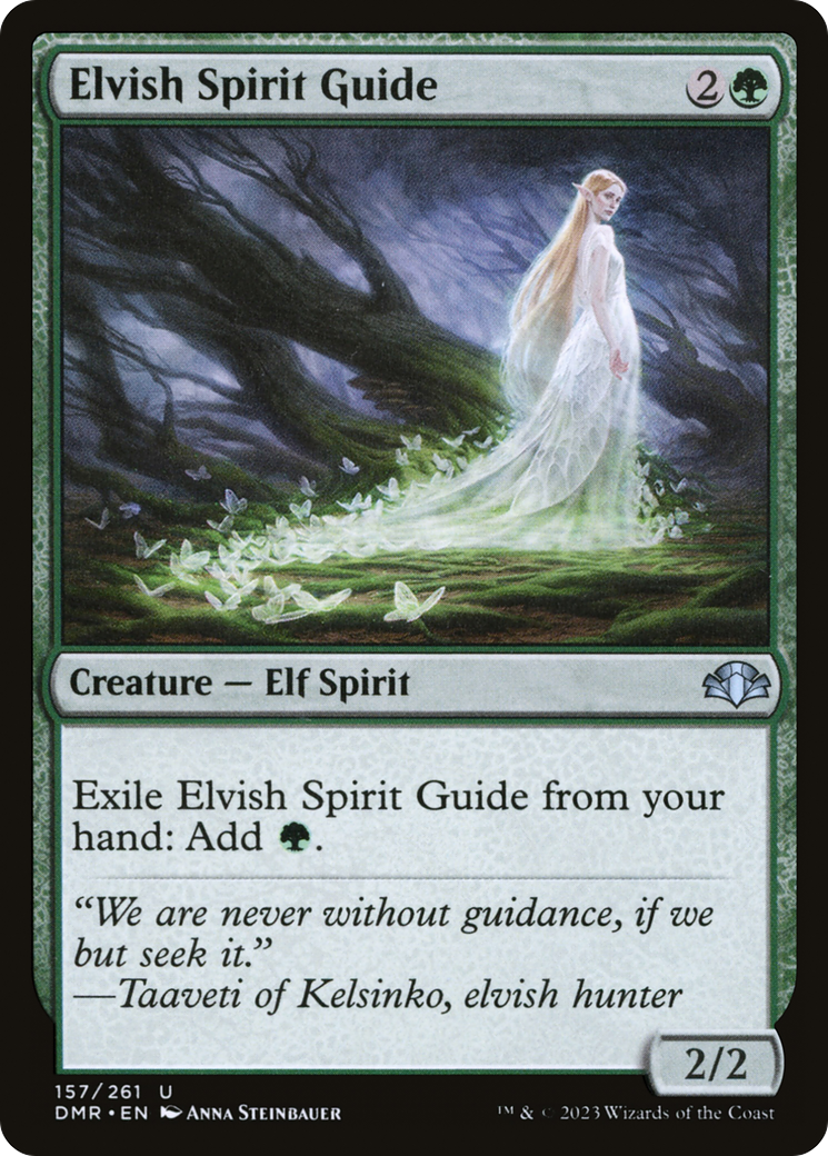 Elvish Spirit Guide [Dominaria Remastered] | Game Master's Emporium (The New GME)