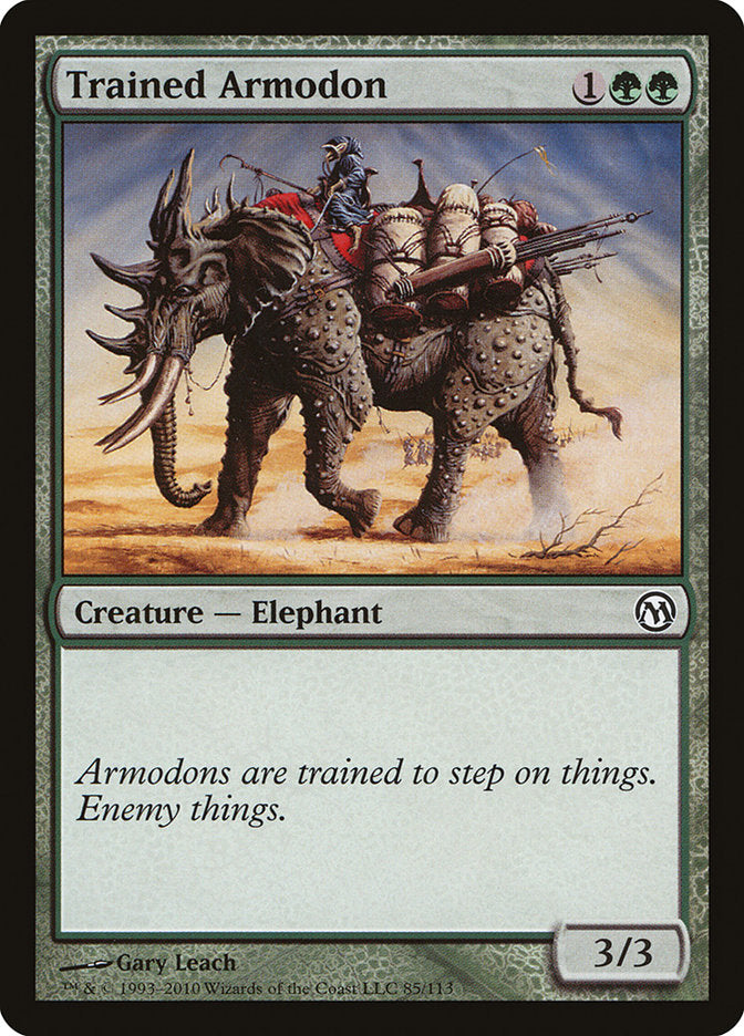 Trained Armodon [Duels of the Planeswalkers] | Game Master's Emporium (The New GME)