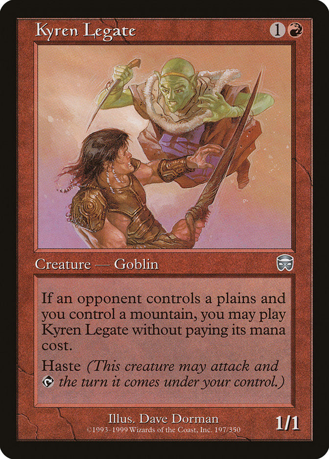 Kyren Legate [Mercadian Masques] | Game Master's Emporium (The New GME)