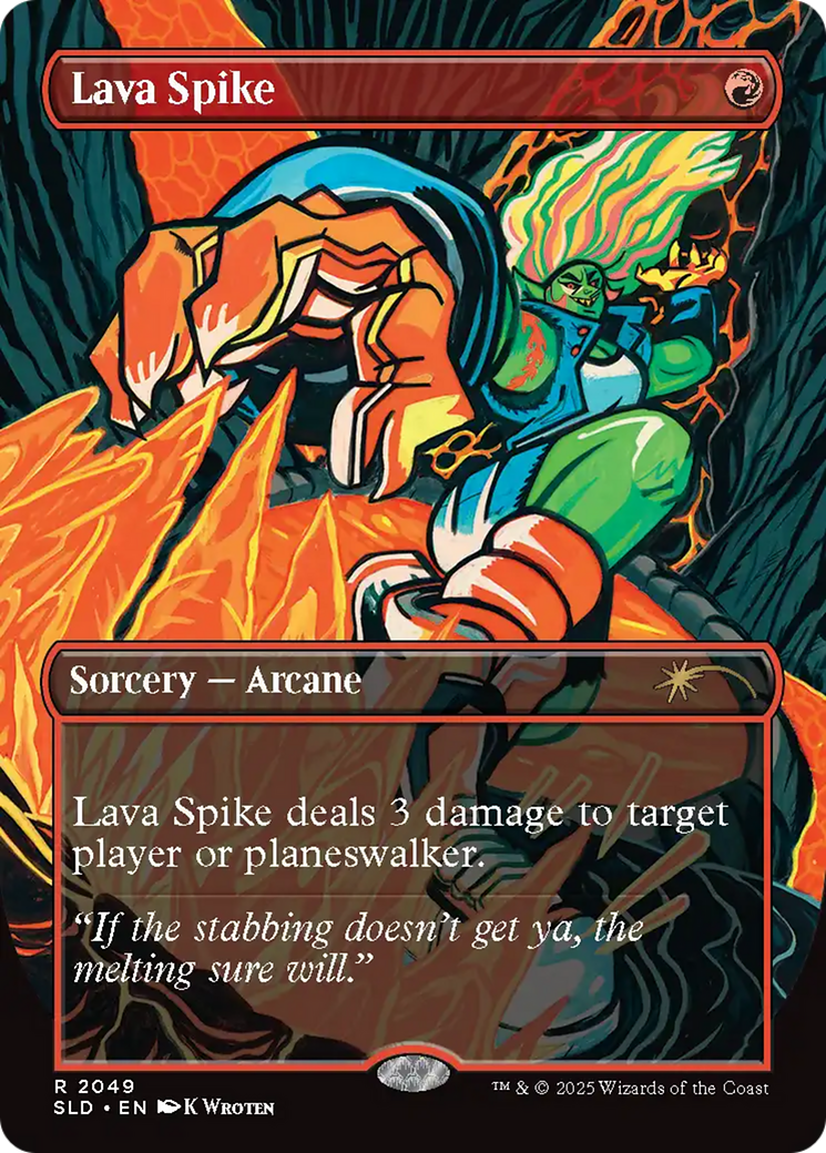 Lava Spike (2049) [Secret Lair Drop Series] | Game Master's Emporium (The New GME)