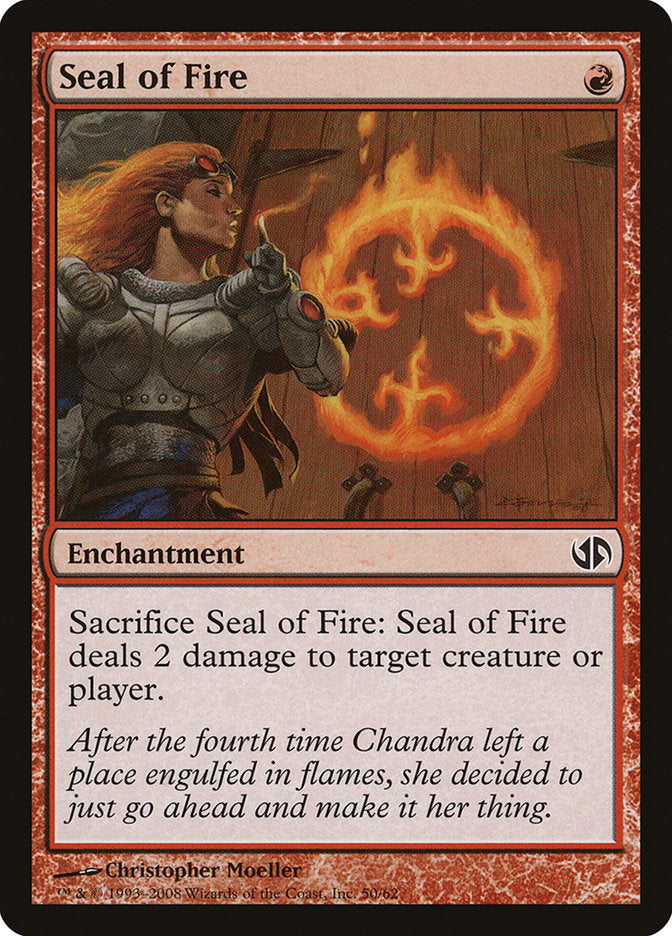 Seal of Fire [Duel Decks: Jace vs. Chandra] | Game Master's Emporium (The New GME)