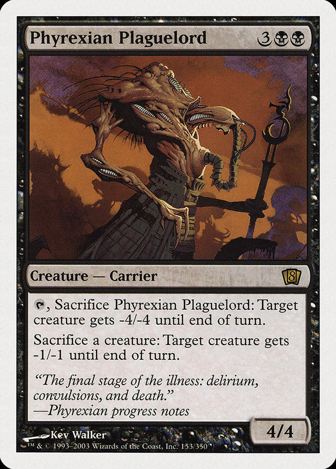 Phyrexian Plaguelord [Eighth Edition] | Game Master's Emporium (The New GME)