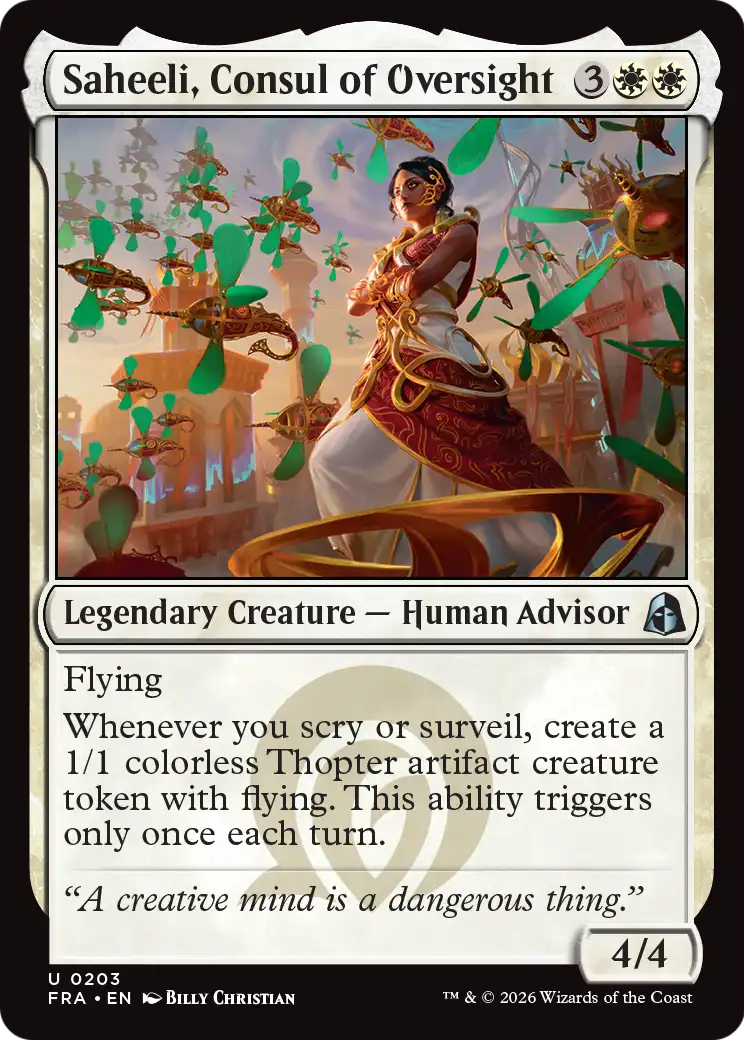 Saheeli, Consul of Oversight [Reality Fracture] | Game Master's Emporium (The New GME)