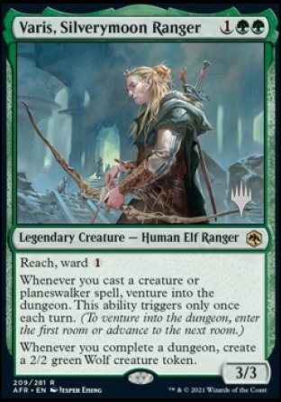 Varis, Silverymoon Ranger (Promo Pack) [Dungeons & Dragons: Adventures in the Forgotten Realms Promos] | Game Master's Emporium (The New GME)