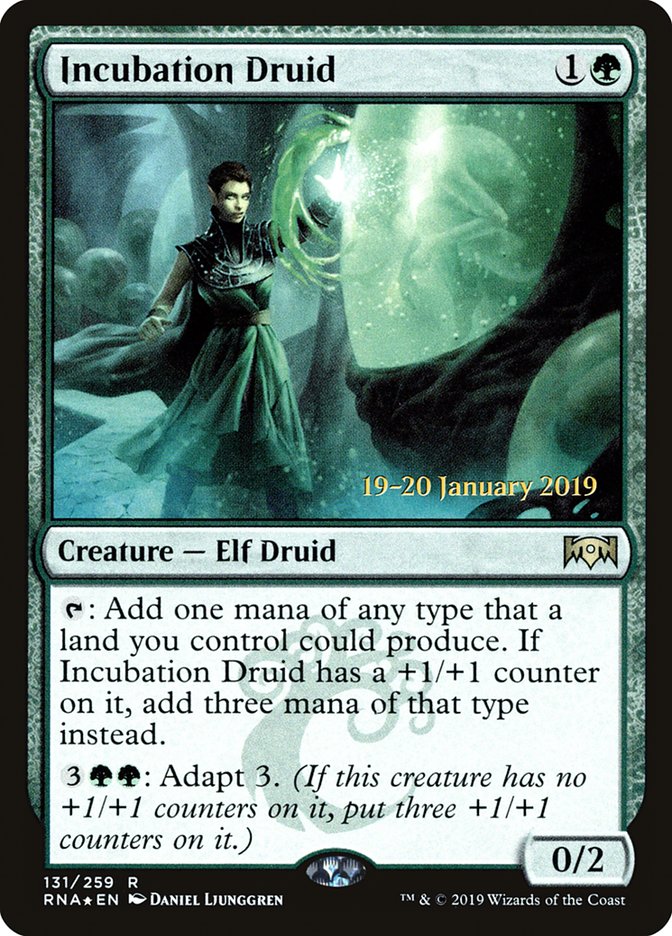 Incubation Druid [Ravnica Allegiance Prerelease Promos] | Game Master's Emporium (The New GME)