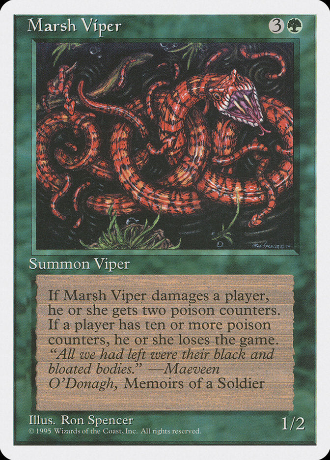 Marsh Viper [Fourth Edition] | Game Master's Emporium (The New GME)