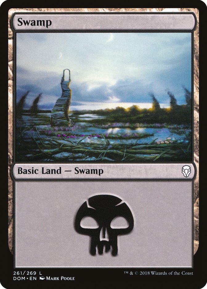 Swamp (261) [Dominaria] | Game Master's Emporium (The New GME)