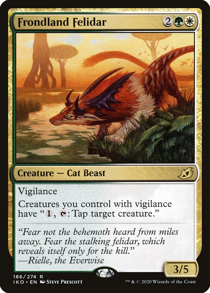 Frondland Felidar [Ikoria: Lair of Behemoths] | Game Master's Emporium (The New GME)