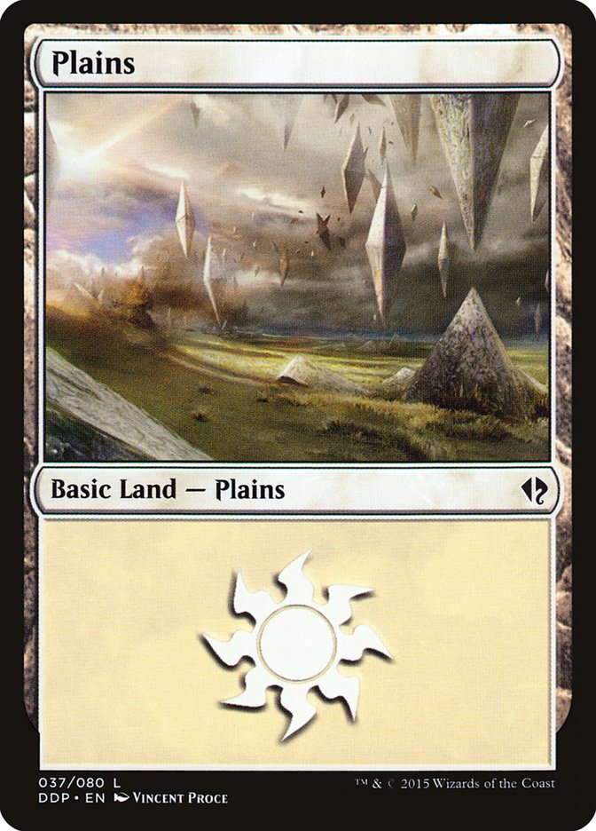 Plains (37) [Duel Decks: Zendikar vs. Eldrazi] | Game Master's Emporium (The New GME)