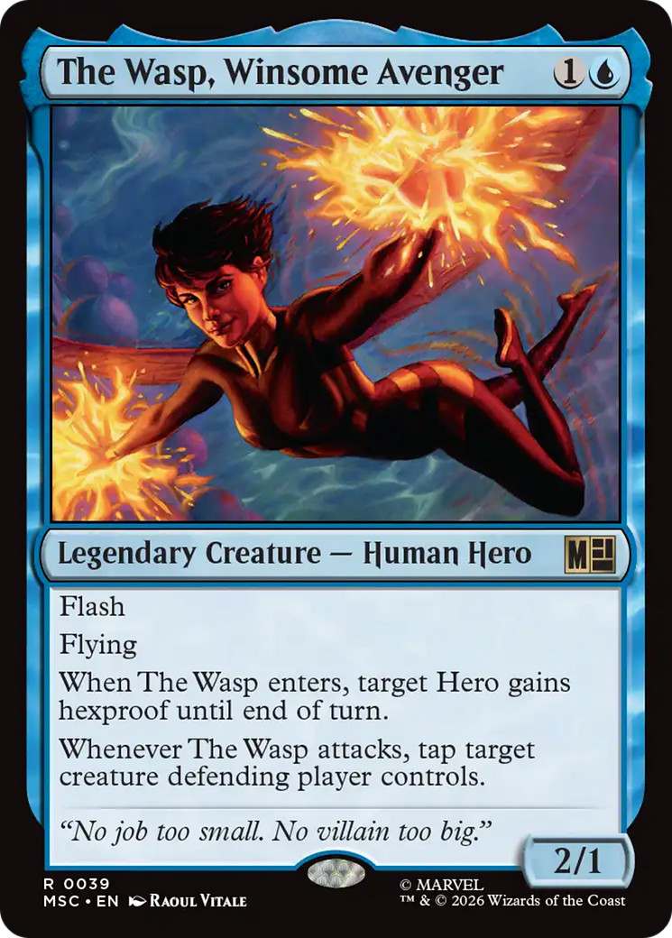 The Wasp, Winsome Avenger [Marvel Super Heroes Commander] | Game Master's Emporium (The New GME)