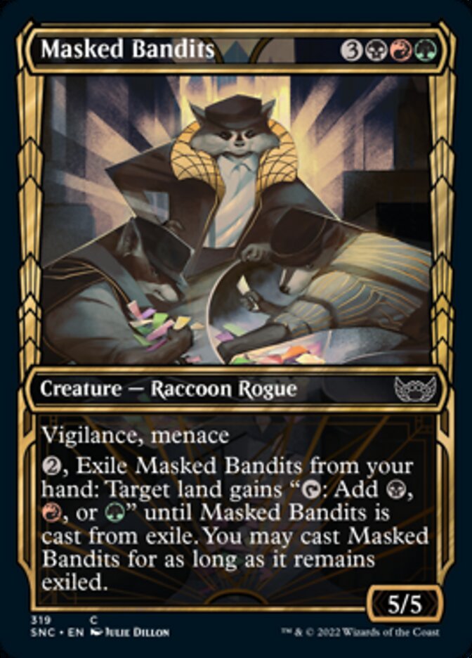 Masked Bandits (Showcase Golden Age) [Streets of New Capenna] | Game Master's Emporium (The New GME)