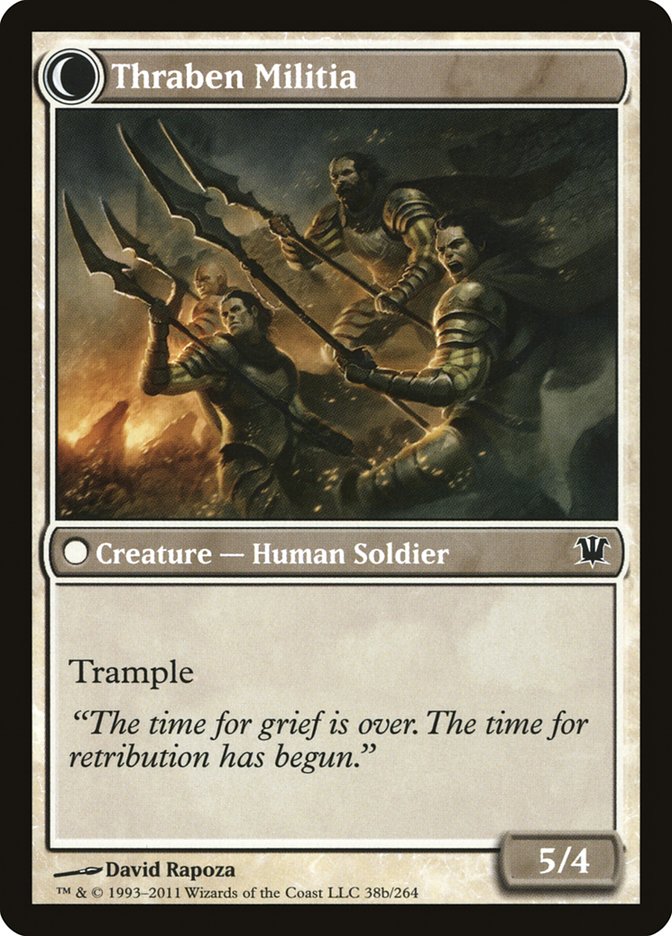 Thraben Sentry // Thraben Militia [Innistrad] | Game Master's Emporium (The New GME)