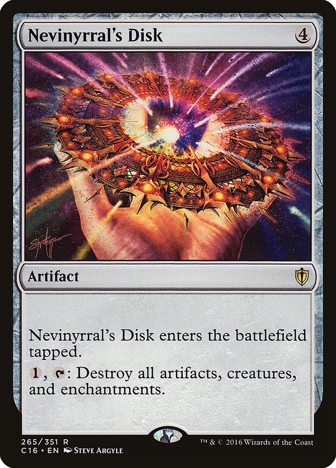 Nevinyrral's Disk [Commander 2016] | Game Master's Emporium (The New GME)