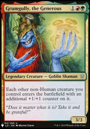Grumgully, the Generous [The List] | Game Master's Emporium (The New GME)