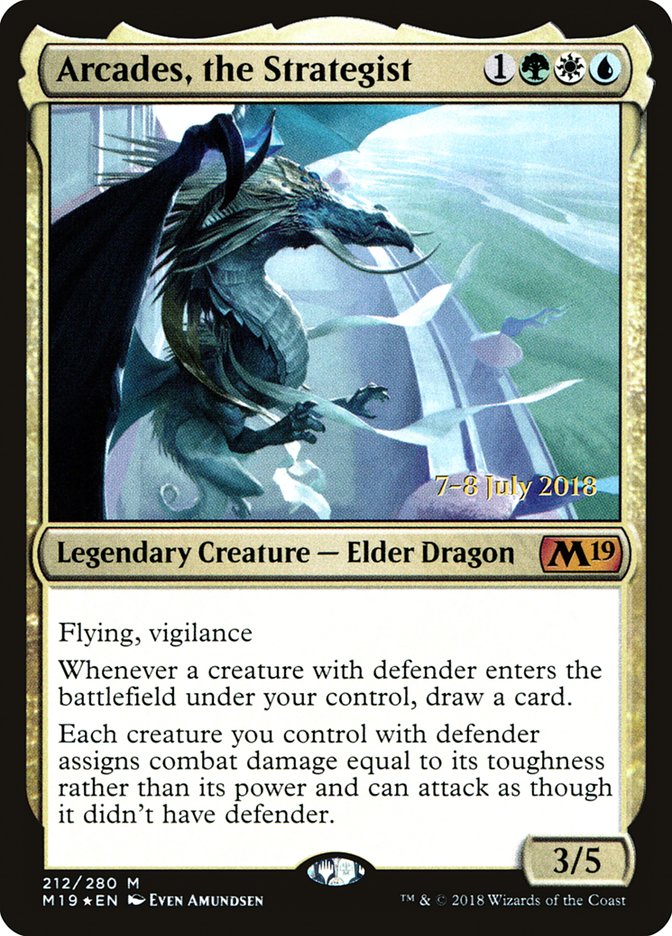 Arcades, the Strategist [Core Set 2019 Prerelease Promos] | Game Master's Emporium (The New GME)