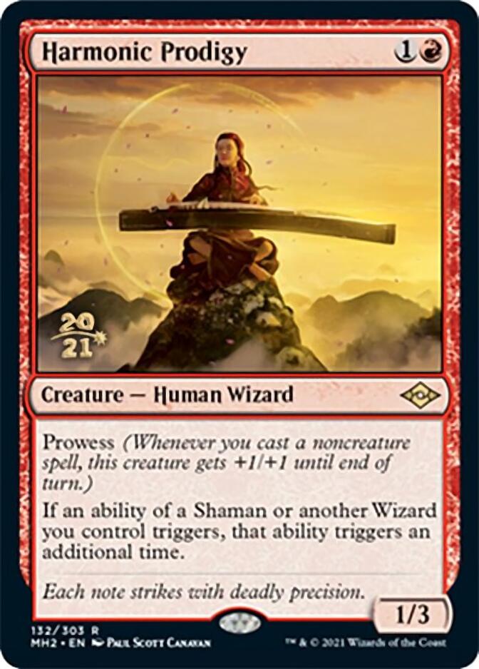 Harmonic Prodigy [Modern Horizons 2 Prerelease Promos] | Game Master's Emporium (The New GME)
