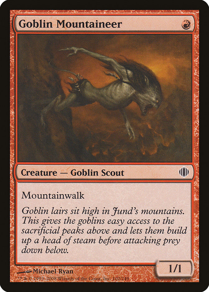 Goblin Mountaineer [Shards of Alara] | Game Master's Emporium (The New GME)