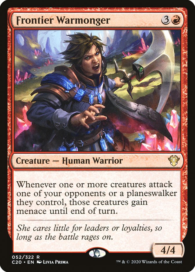 Frontier Warmonger [Commander 2020] | Game Master's Emporium (The New GME)