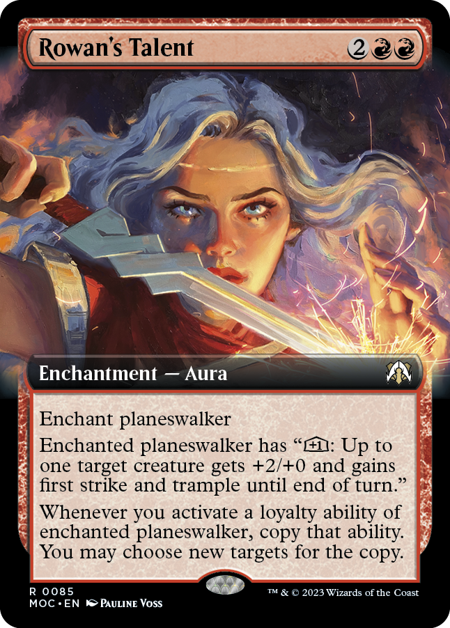 Rowan's Talent (Extended Art) [March of the Machine Commander] | Game Master's Emporium (The New GME)