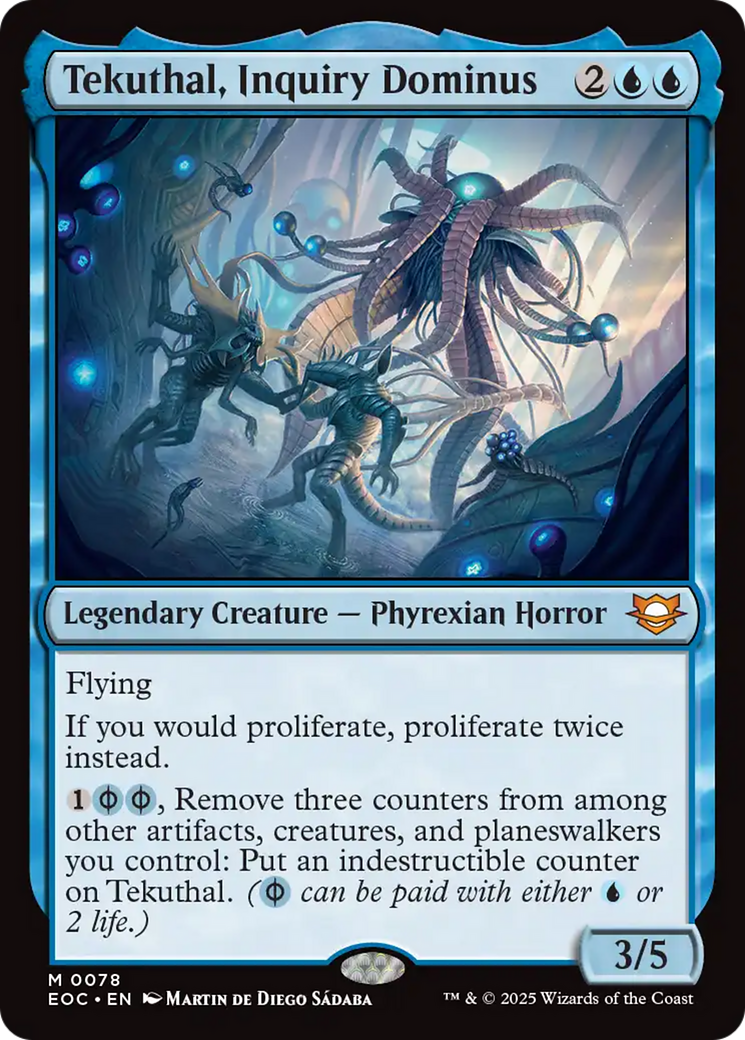 Tekuthal, Inquiry Dominus [Edge of Eternities Commander] | Game Master's Emporium (The New GME)