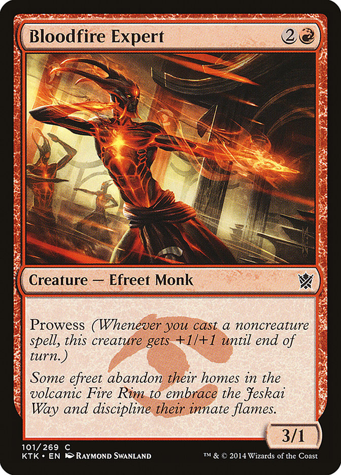 Bloodfire Expert [Khans of Tarkir] | Game Master's Emporium (The New GME)