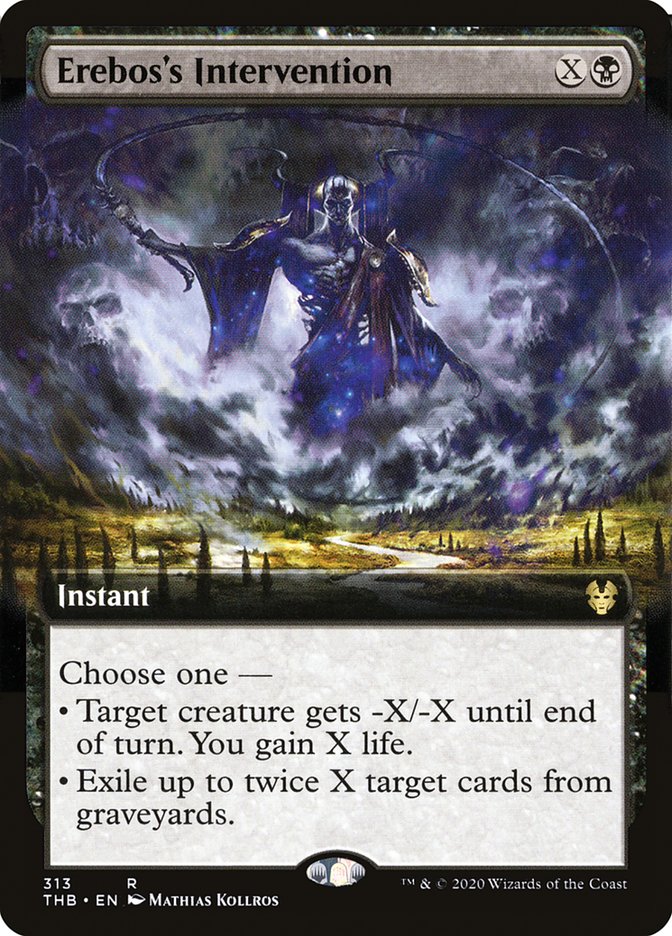 Erebos's Intervention (Extended Art) [Theros Beyond Death] | Game Master's Emporium (The New GME)