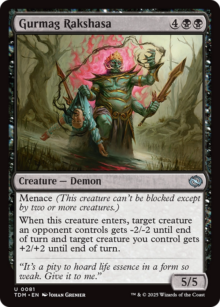 Gurmag Rakshasa [Tarkir: Dragonstorm] | Game Master's Emporium (The New GME)