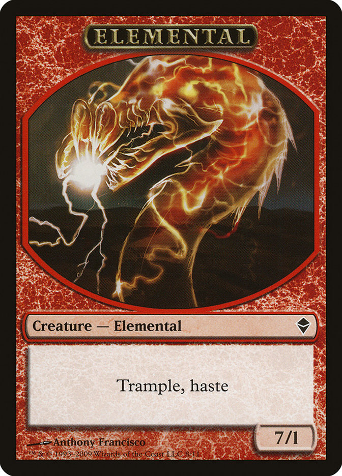 Elemental Token [Zendikar Tokens] | Game Master's Emporium (The New GME)
