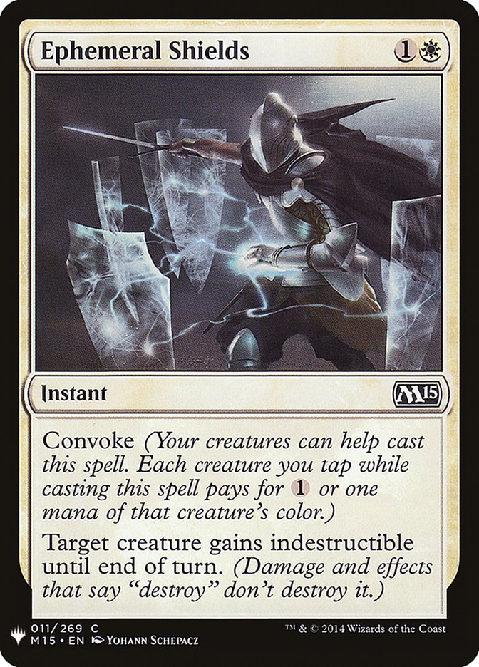 Ephemeral Shields [Mystery Booster] | Game Master's Emporium (The New GME)