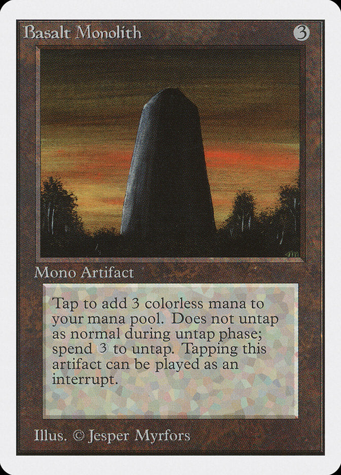 Basalt Monolith [Unlimited Edition] | Game Master's Emporium (The New GME)