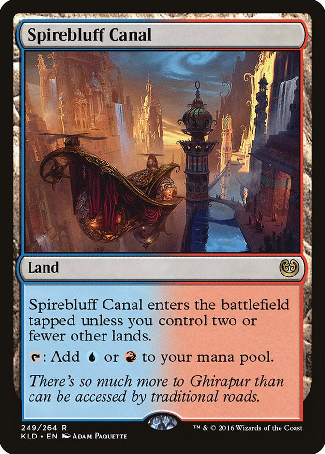 Spirebluff Canal [Kaladesh] | Game Master's Emporium (The New GME)