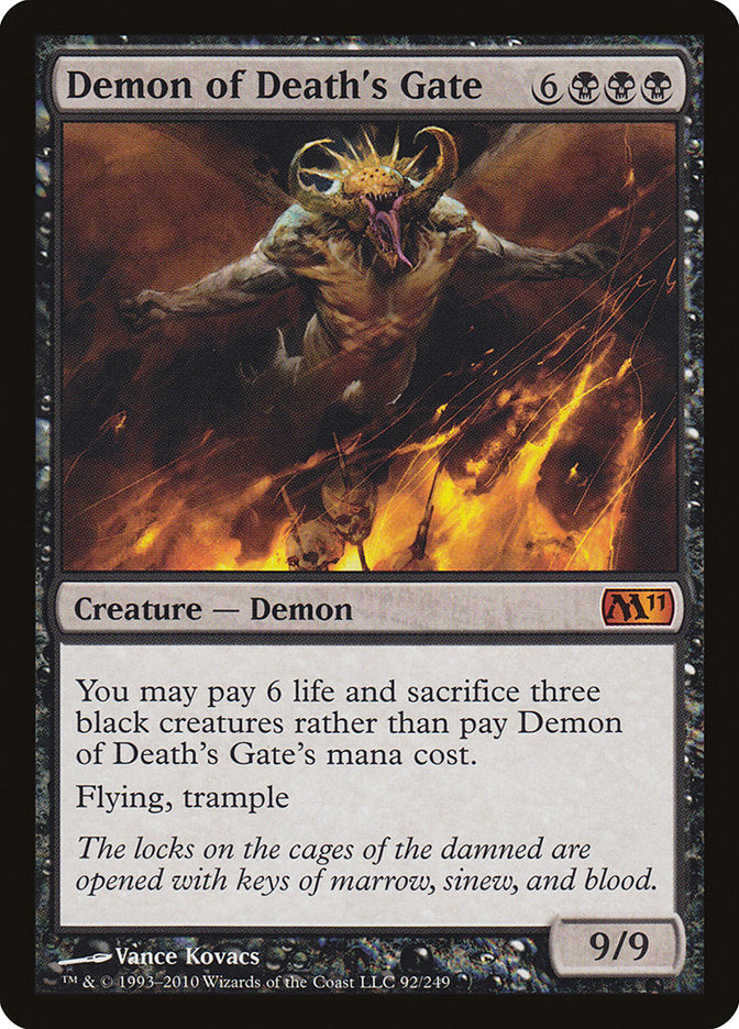 Demon of Death's Gate [Magic 2011] | Game Master's Emporium (The New GME)